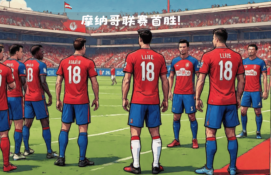 摩纳哥主场对阵里尔,主场夺冠热情高涨
